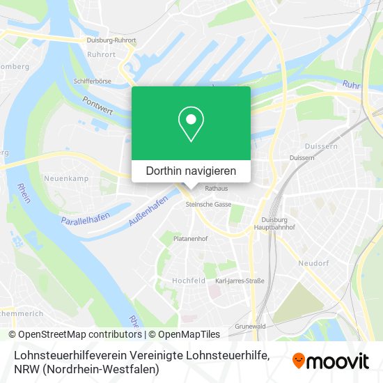 Lohnsteuerhilfeverein Vereinigte Lohnsteuerhilfe Karte