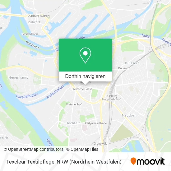 Texclear Textilpflege Karte