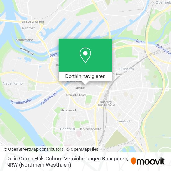 Dujic Goran Huk-Coburg Versicherungen Bausparen Karte