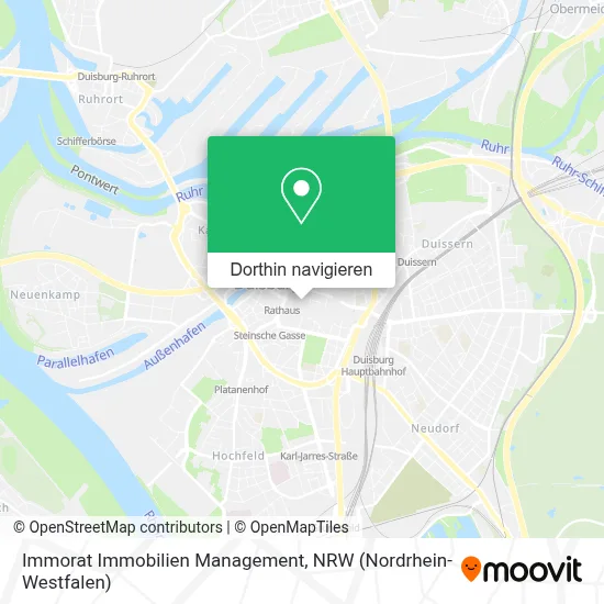 Immorat Immobilien Management Karte