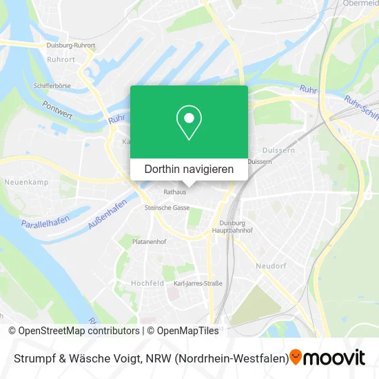 Strumpf & Wäsche Voigt Karte