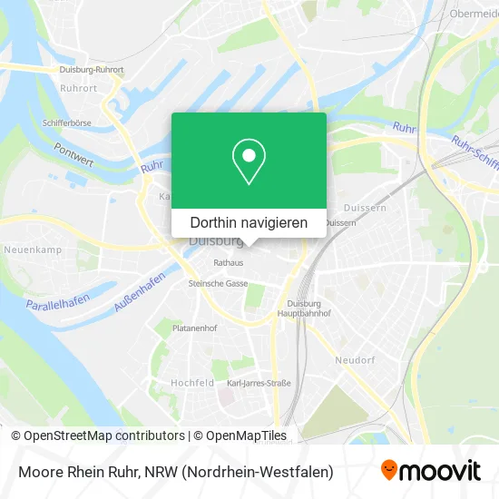 Moore Rhein Ruhr Karte