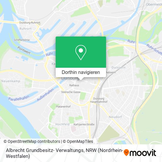 Albrecht Grundbesitz- Verwaltungs Karte