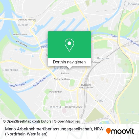Mano Arbeitnehmerüberlassungsgesellschaft Karte