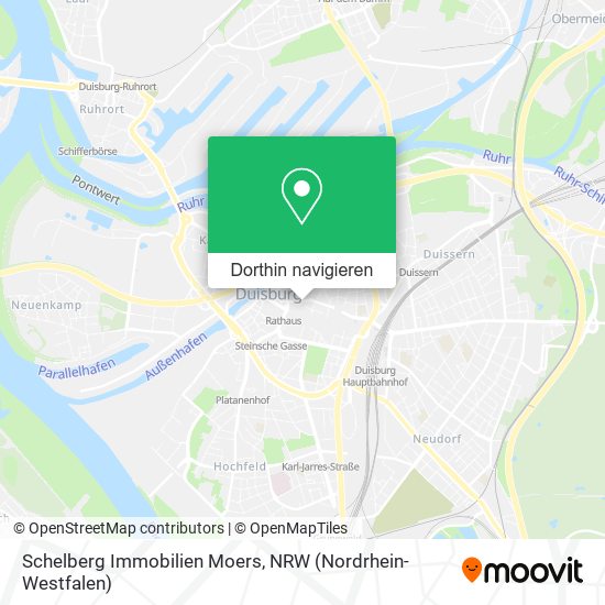 Schelberg Immobilien Moers Karte