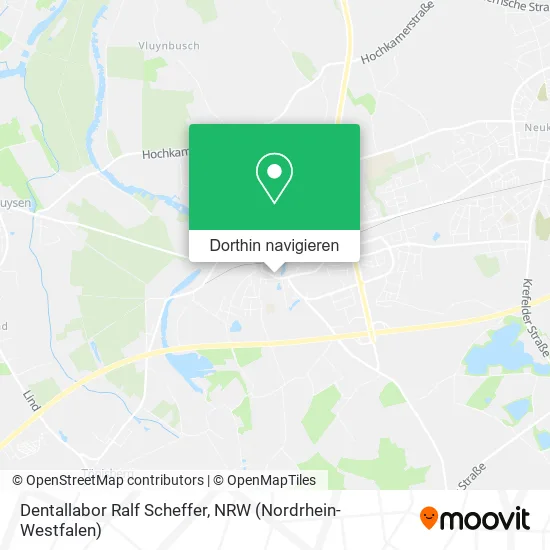 Dentallabor Ralf Scheffer Karte