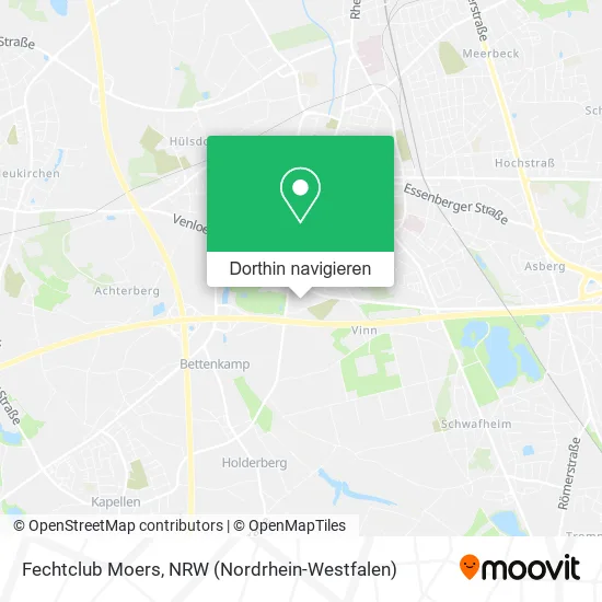 Fechtclub Moers Karte