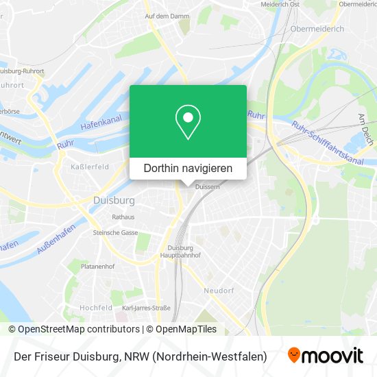 Der Friseur Duisburg Karte