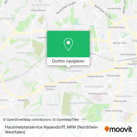 Hausmeisterservice Nauendorff Karte