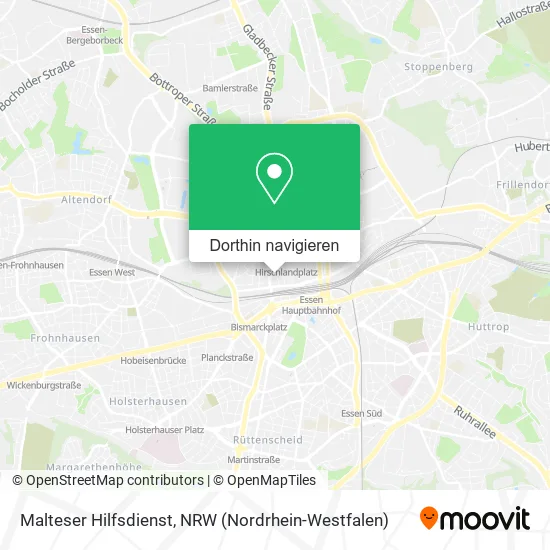 Malteser Hilfsdienst Karte