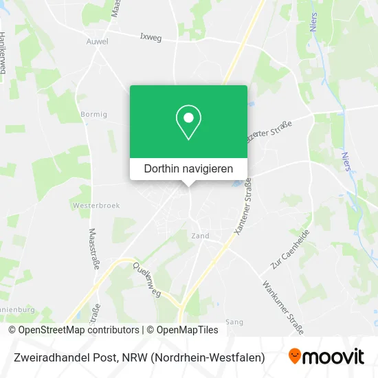 Zweiradhandel Post Karte