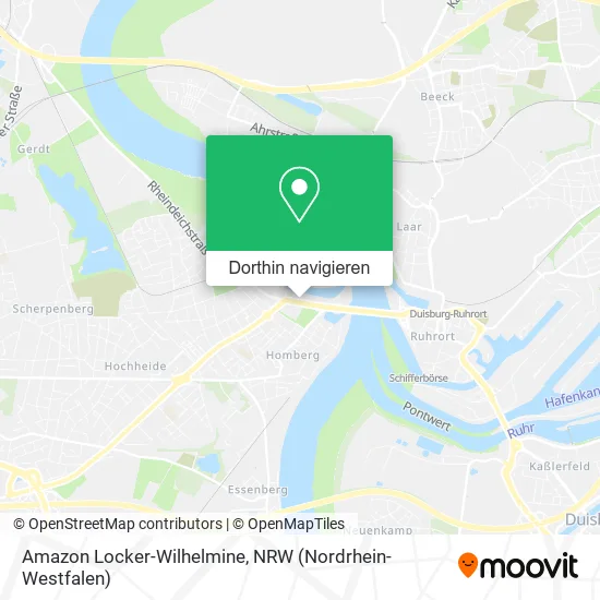 Amazon Locker-Wilhelmine Karte