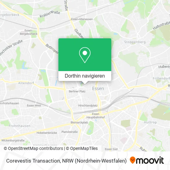 Corevestis Transaction Karte