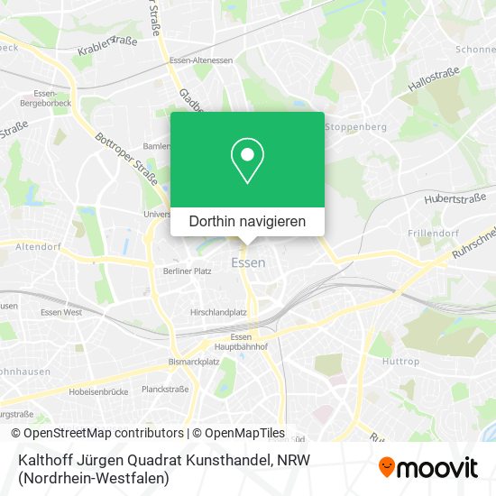 Kalthoff Jürgen Quadrat Kunsthandel Karte