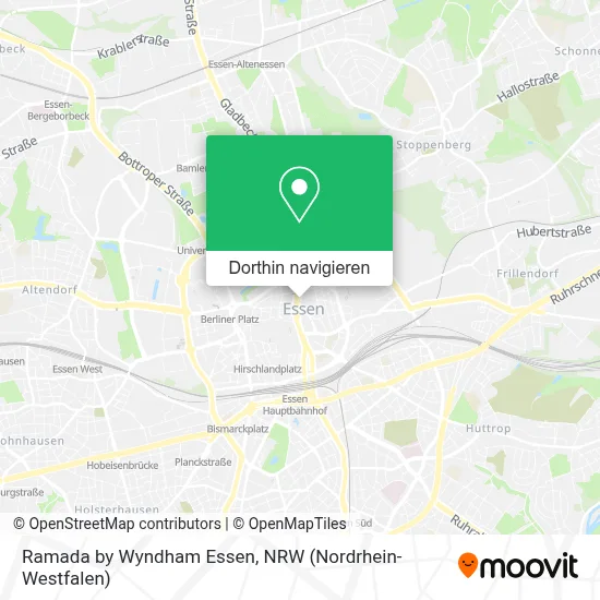 Ramada by Wyndham Essen Karte