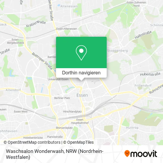 Waschsalon Wonderwash Karte