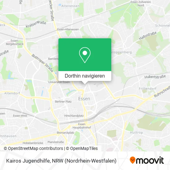 Kairos Jugendhilfe Karte