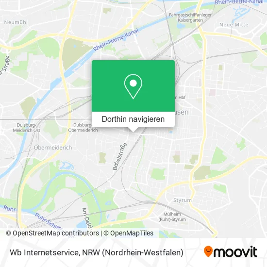 Wb Internetservice Karte