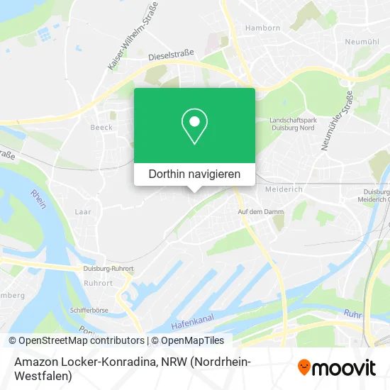 Amazon Locker-Konradina Karte