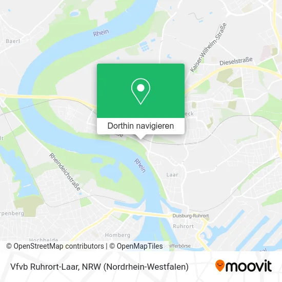 Vfvb Ruhrort-Laar Karte