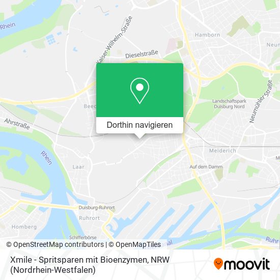 Xmile - Spritsparen mit Bioenzymen Karte
