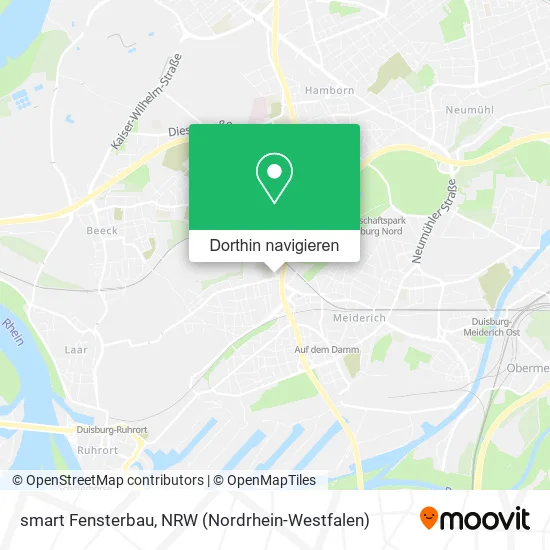 smart Fensterbau Karte