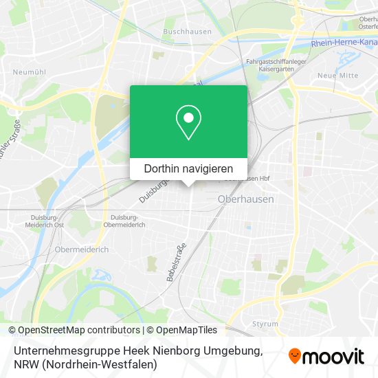 Unternehmesgruppe Heek Nienborg Umgebung Karte