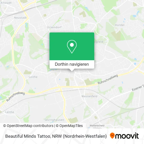 Beautiful Minds Tattoo Karte