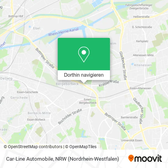 Car-Line Automobile Karte