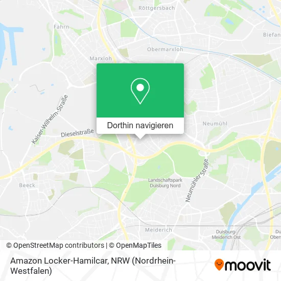 Amazon Locker-Hamilcar Karte