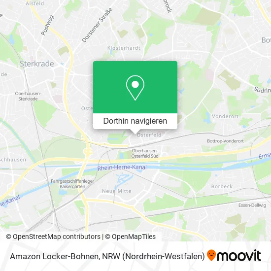 Amazon Locker-Bohnen Karte