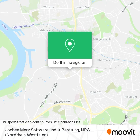 Jochen Merz Software und It-Beratung Karte