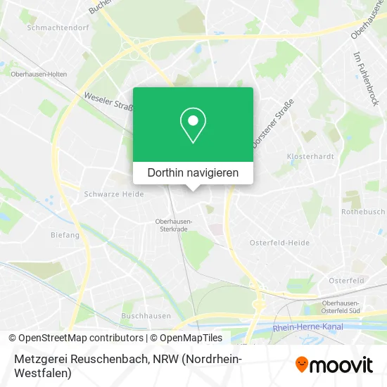 Metzgerei Reuschenbach Karte