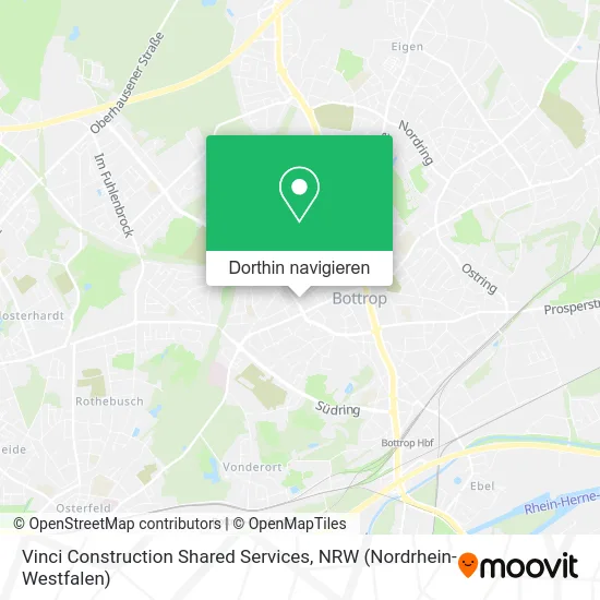 Vinci Construction Shared Services Karte