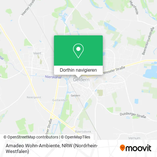 Amadeo Wohn-Ambiente Karte