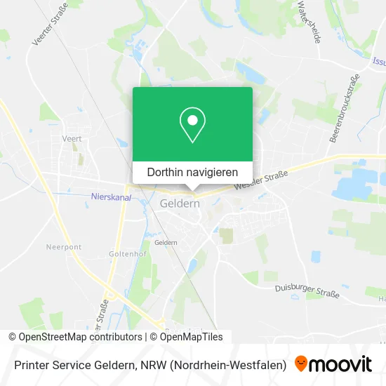 Printer Service Geldern Karte