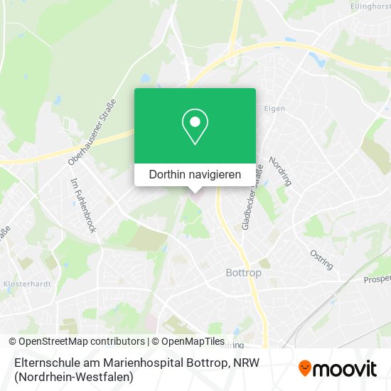 Elternschule am Marienhospital Bottrop Karte
