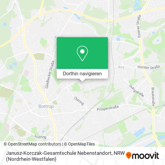 Janusz-Korczak-Gesamtschule Nebenstandort Karte