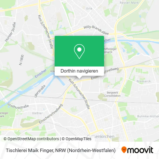 Tischlerei Maik Finger Karte