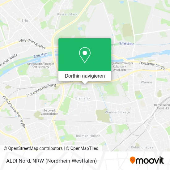 ALDI Nord Karte