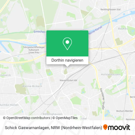 Schick Gaswarnanlagen Karte