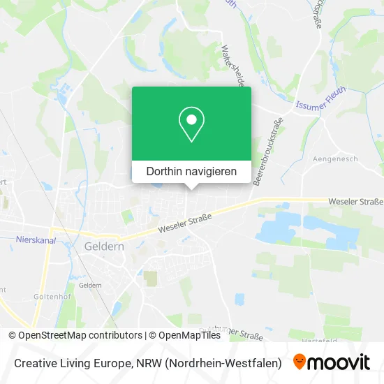 Creative Living Europe Karte