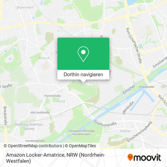 Amazon Locker-Amatrice Karte