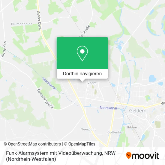 Funk-Alarmsystem mit Videoüberwachung Karte