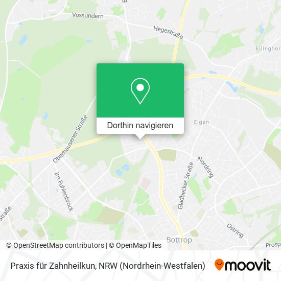 Praxis für Zahnheilkun Karte