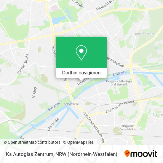 Ks Autoglas Zentrum Karte