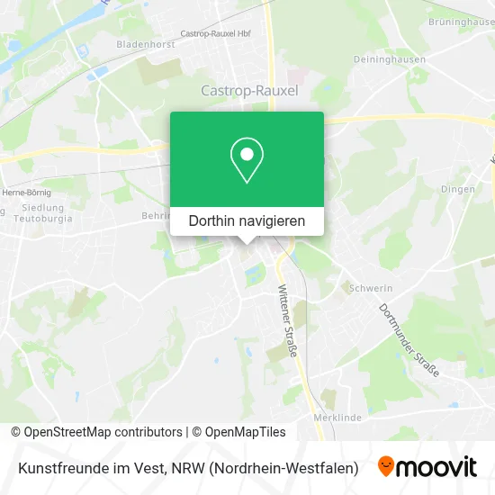 Kunstfreunde im Vest Karte