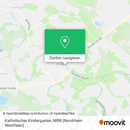 Katholischer Kindergarten Karte