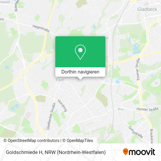 Goldschmiede H Karte