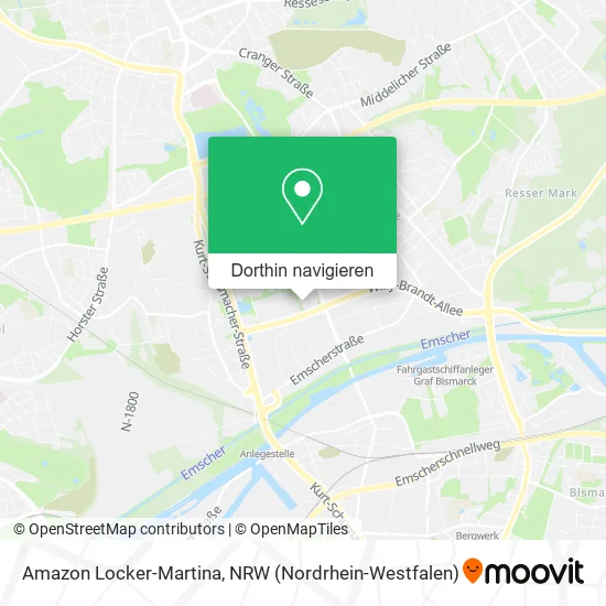 Amazon Locker-Martina Karte